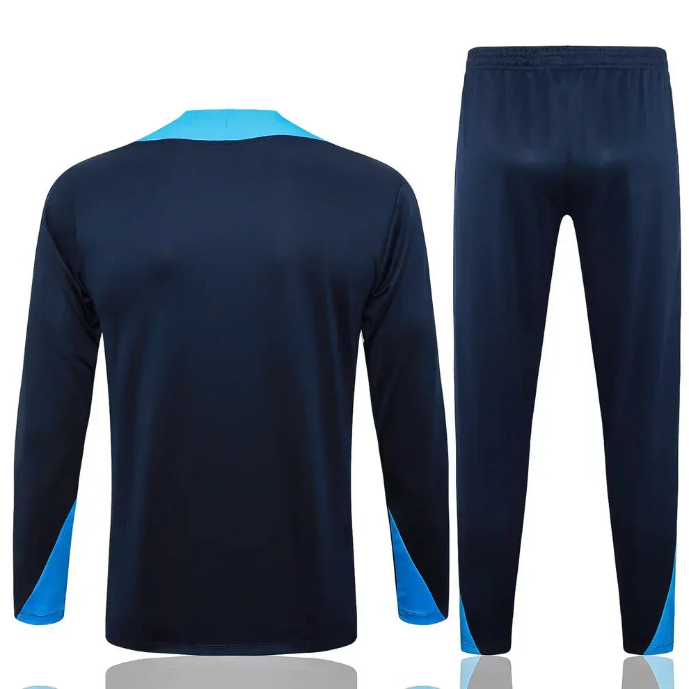 Chelsea 24/25 - Conjunto de entrenamiento - Media cremallera