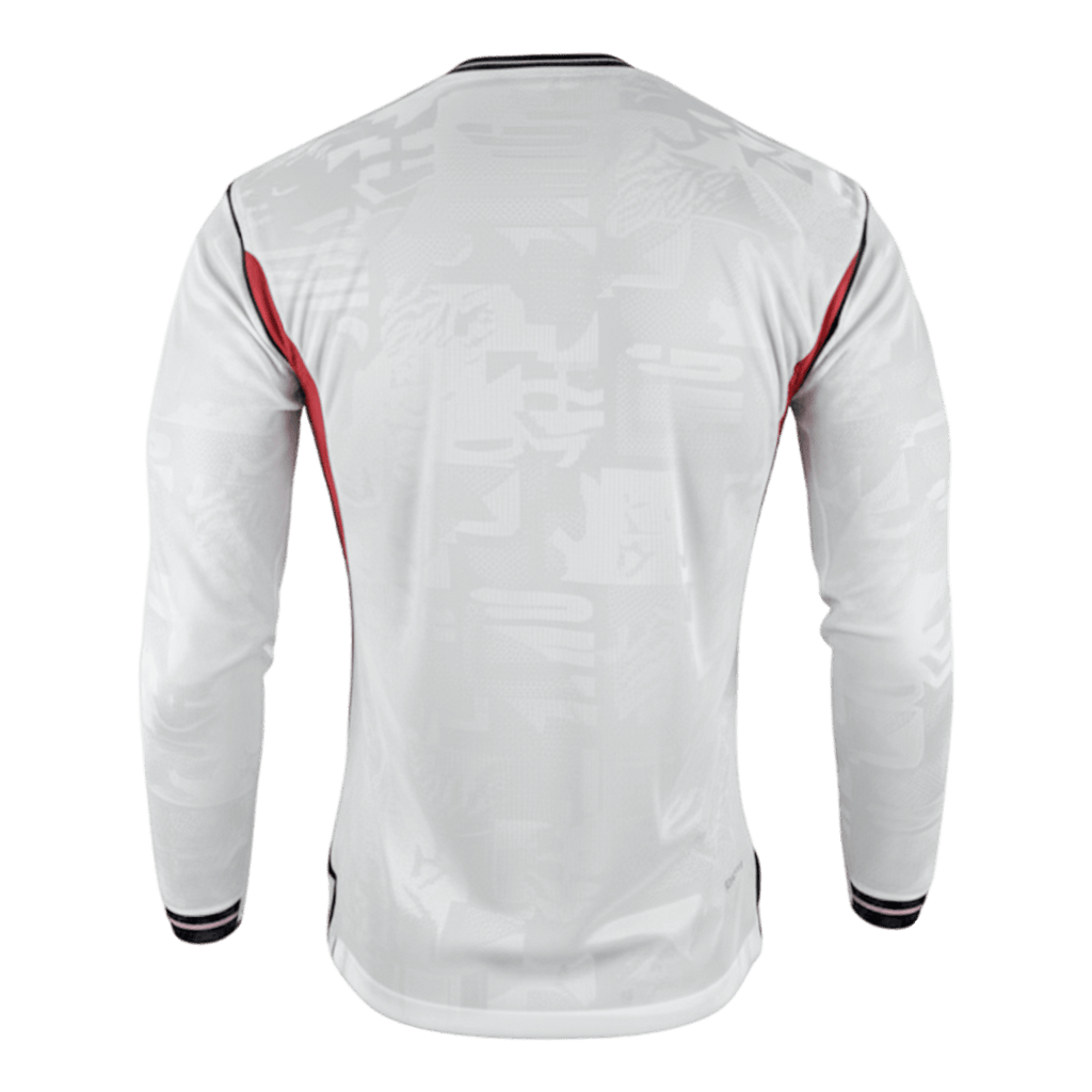 England Casa Manga comprida Camisa 2026 Branco