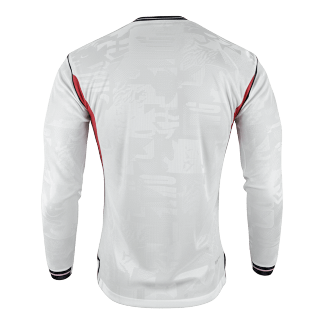 England Casa Manga comprida Camisa 2026 Branco