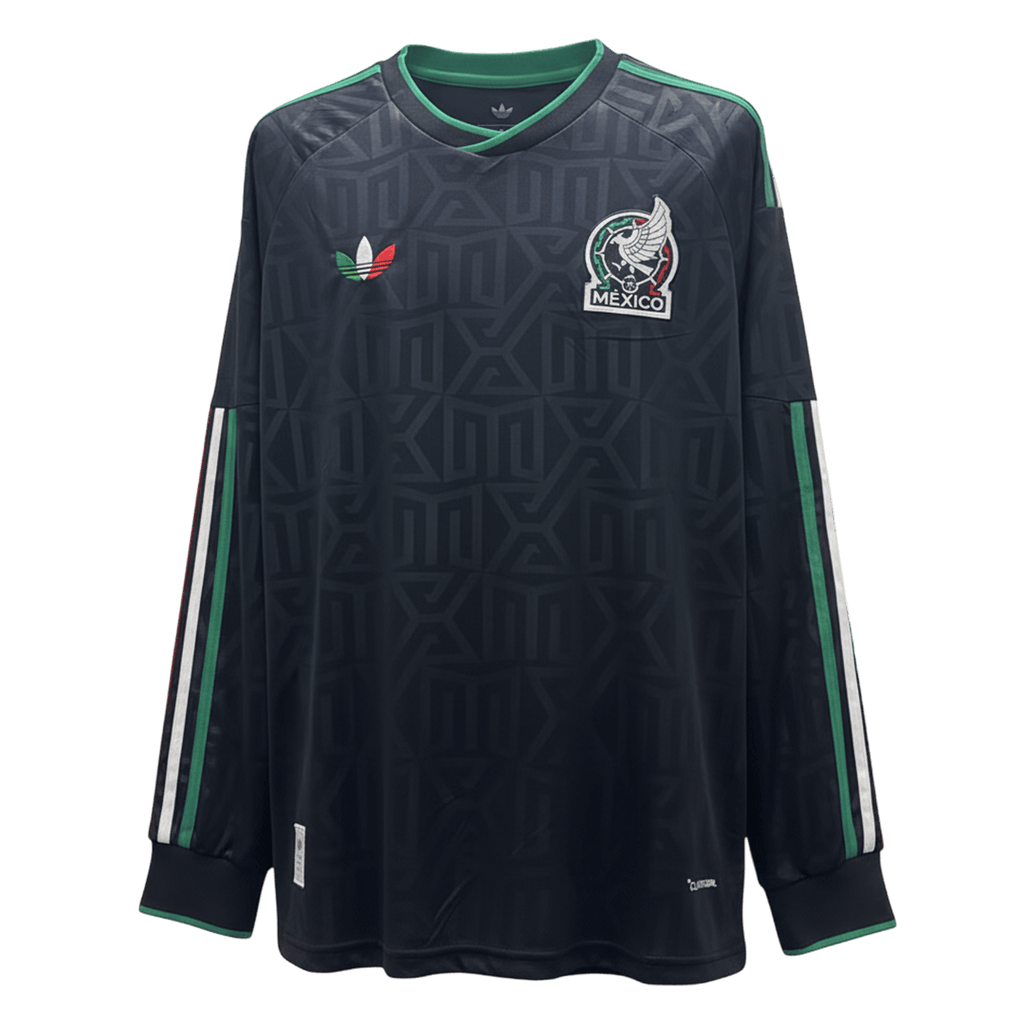 Mexico Manga comprida Camisa 2026 Preto