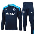 Chelsea 24/25 - Conjunto de entrenamiento - Media cremallera