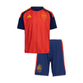 Spain Infantil Casa World Cup Futebol Camisa Conjunto (Camisa+Shorts) 2026 Vermelho