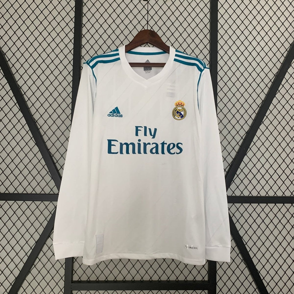 Real Madrid Local 17/18 - Manga Comprida