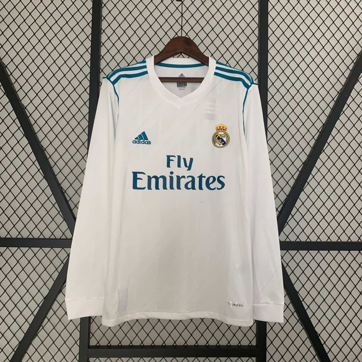 Real Madrid Local 17/18 - Manga Comprida