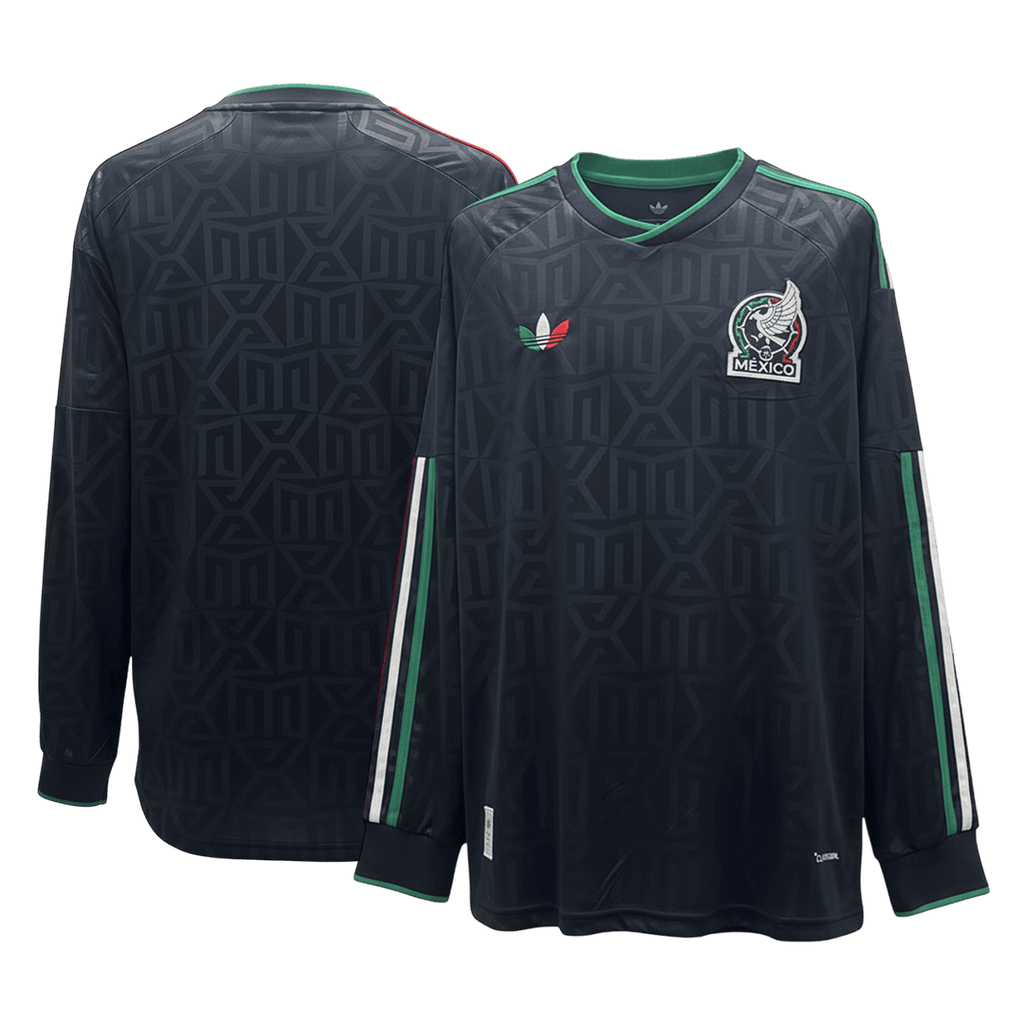 Mexico Manga comprida Camisa 2026 Preto