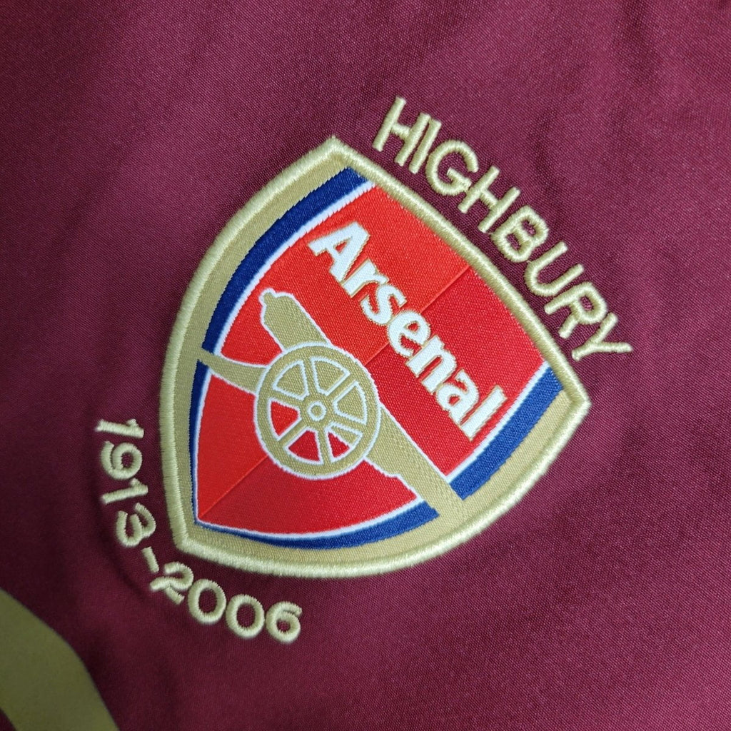 Arsenal Local 05/06 - Manga Larga
